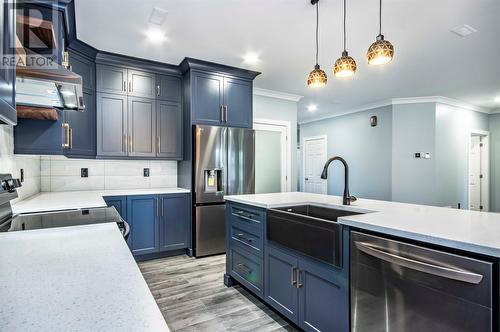 22 Reddley Place, Conception Bay South, NL - Indoor Photo Showing Kitchen With Double Sink With Upgraded Kitchen