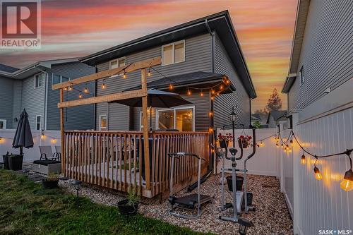 442 Secord Way, Saskatoon, SK - Outdoor With Deck Patio Veranda