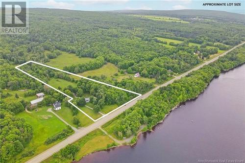 7054 Route 102, Dumfries, NB -  With Body Of Water With View