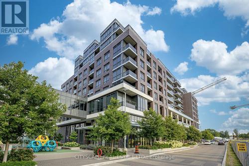 304 - 10 Gibbs Road, Toronto (Islington-City Centre West), ON - Outdoor With Balcony With Facade