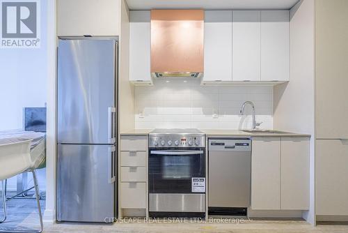 304 - 10 Gibbs Road, Toronto, ON - Indoor Photo Showing Kitchen With Upgraded Kitchen