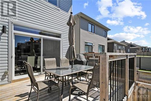 Large Deck for outdoor BBQ's - 4530 Kelly Farm Drive, Ottawa, ON - Outdoor With Deck Patio Veranda With Exterior