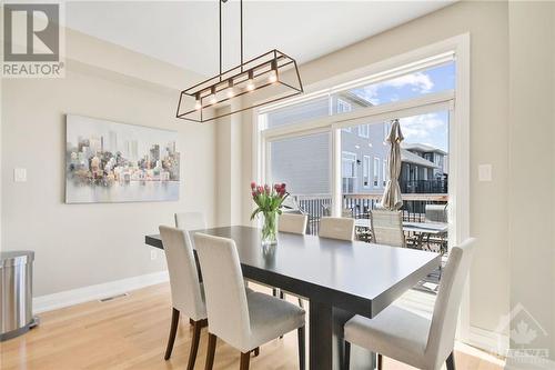 Dining with access to large outdoor deck - 4530 Kelly Farm Drive, Ottawa, ON - Indoor Photo Showing Dining Room