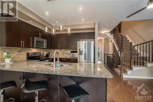 194 Camden Private, Ottawa, ON - Indoor Photo Showing Kitchen With Double Sink With Upgraded Kitchen