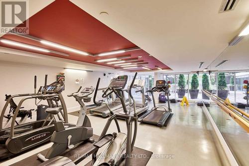 1115 - 111 Elizabeth Street, Toronto, ON - Indoor Photo Showing Gym Room