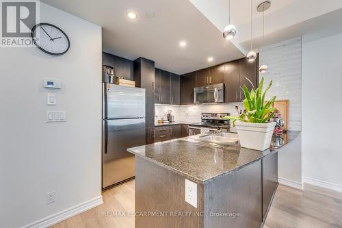 95 - 30 Carnation Avenue, Toronto (Long Branch), ON - Indoor Photo Showing Kitchen With Double Sink With Upgraded Kitchen