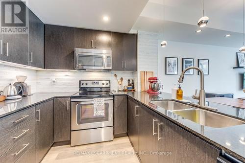 95 - 30 Carnation Avenue, Toronto (Long Branch), ON - Indoor Photo Showing Kitchen With Double Sink With Upgraded Kitchen