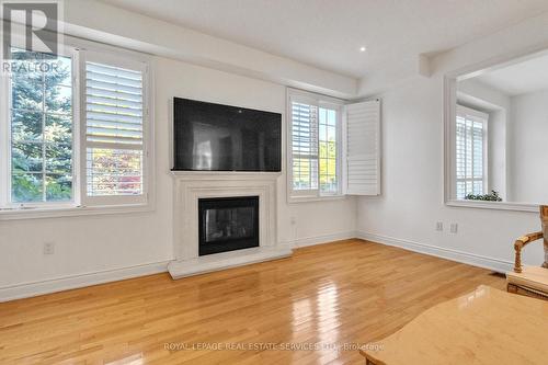 215 Burloak Drive, Oakville (Bronte West), ON - Indoor Photo Showing Living Room With Fireplace