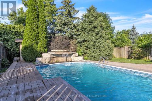 215 Burloak Drive, Oakville (Bronte West), ON - Outdoor With In Ground Pool With Deck Patio Veranda