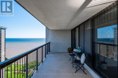 2002 - 2180 Marine Drive, Oakville (Bronte West), ON - Outdoor With Balcony With Exterior