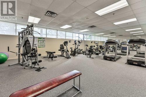 2002 - 2180 Marine Drive, Oakville (Bronte West), ON - Indoor Photo Showing Gym Room