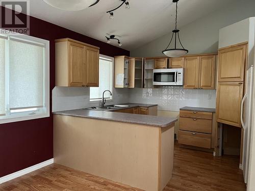 145 Murray Street, Fraser Lake, BC - Indoor Photo Showing Kitchen With Double Sink