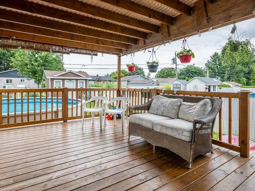 Terrasse - 4100 Rue Barbeau, Longueuil (Saint-Hubert), QC - Outdoor With Deck Patio Veranda With Exterior