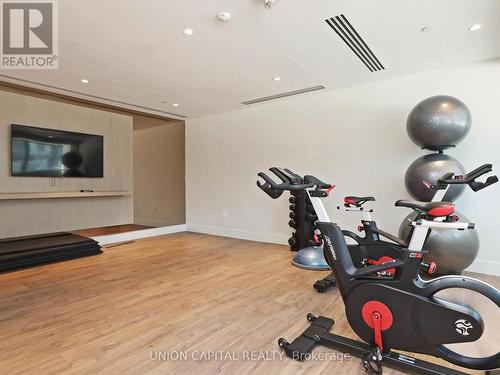 1806 - 50 Power Street, Toronto, ON - Indoor Photo Showing Gym Room