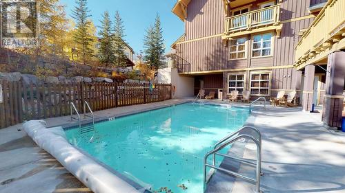 4559 Timberline Crescent Unit# 637 C & D, Fernie, BC - Outdoor With In Ground Pool