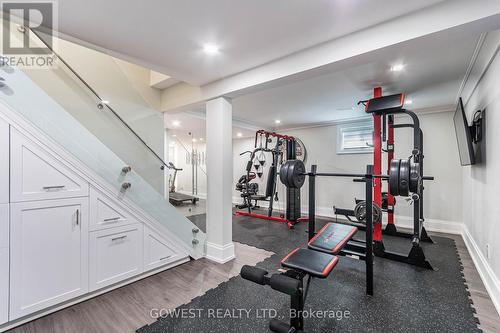 123 Dewitt Road, Hamilton (Stoney Creek), ON - Indoor Photo Showing Gym Room