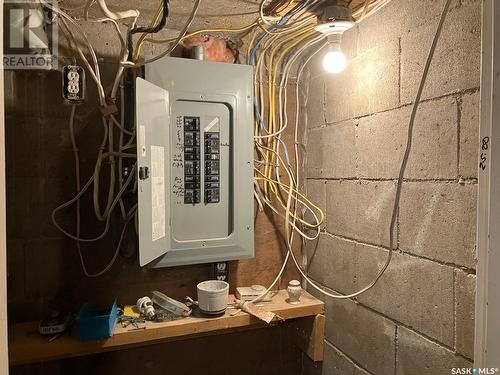 104 Guloien Avenue, White Fox, SK - Indoor Photo Showing Basement