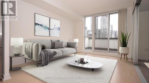 703 - 75 Queens Wharf Road, Toronto (Waterfront Communities), ON - Indoor Photo Showing Living Room