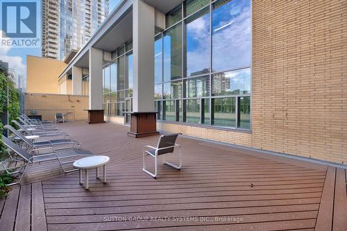 805 - 10 Navy Wharf Court, Toronto (Waterfront Communities), ON - Outdoor With Deck Patio Veranda With Exterior