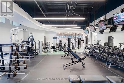 805 - 10 Navy Wharf Court, Toronto (Waterfront Communities), ON - Indoor Photo Showing Gym Room