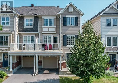 595 Foxlight Circle, Ottawa, ON - Outdoor With Balcony With Facade