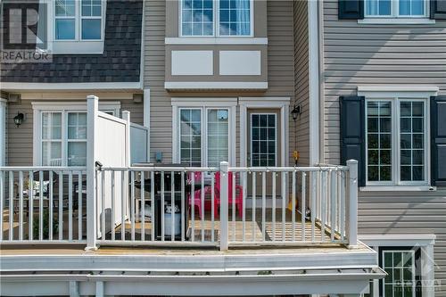 595 Foxlight Circle, Ottawa, ON - Outdoor With Deck Patio Veranda With Facade