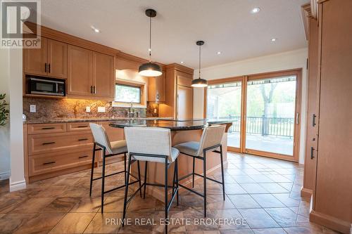 49 Gill Road, Lambton Shores (Grand Bend), ON - Indoor Photo Showing Kitchen With Upgraded Kitchen