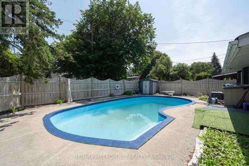 1 Highbrook Drive, Toronto (Bendale), ON - Outdoor With In Ground Pool With Backyard