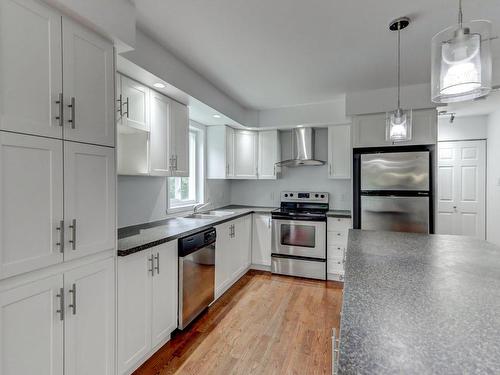 Cuisine - 847 Ch. De La Paix, Saint-Sauveur, QC - Indoor Photo Showing Kitchen With Double Sink With Upgraded Kitchen