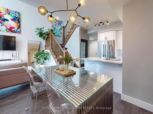 Th10-6 Pirandello St, Toronto, ON - Indoor Photo Showing Dining Room