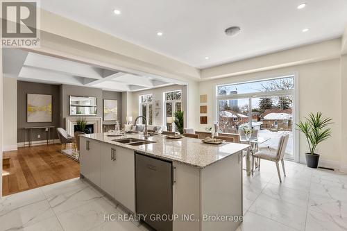 10 Becky Cheung Court, Toronto (Newtonbrook East), ON - Indoor Photo Showing Kitchen With Double Sink