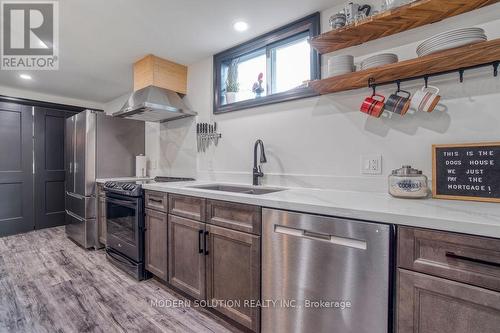 82 Shea Crescent, Kitchener, ON - Indoor Photo Showing Kitchen With Double Sink