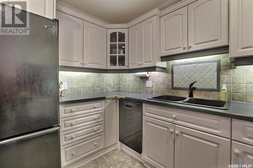 2215 Cameron Street, Regina, SK - Indoor Photo Showing Kitchen With Double Sink