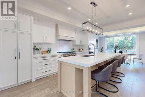 3052 Bayview Avenue, Toronto, ON - Indoor Photo Showing Kitchen With Double Sink With Upgraded Kitchen