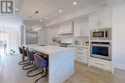 3052 Bayview Avenue, Toronto (Willowdale East), ON - Indoor Photo Showing Kitchen With Upgraded Kitchen