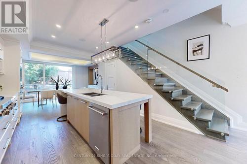 3052 Bayview Avenue, Toronto (Willowdale East), ON - Indoor Photo Showing Kitchen With Double Sink