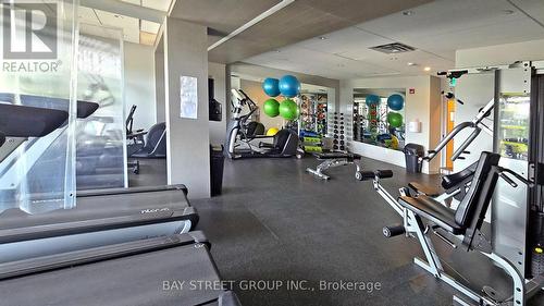 512 - 2 Adam Sellers Street, Markham, ON - Indoor Photo Showing Gym Room