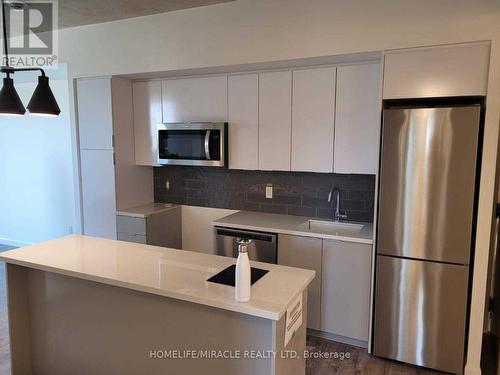 314 - 7 Erie Avenue, Brantford, ON - Indoor Photo Showing Kitchen With Stainless Steel Kitchen With Upgraded Kitchen