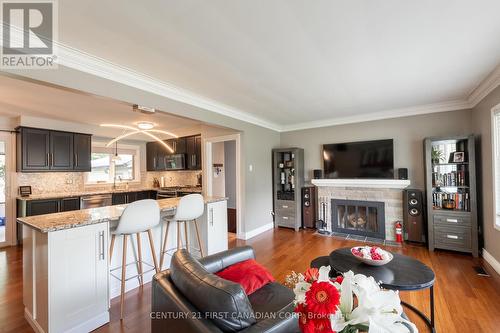 175 Burnside Drive, London, ON - Indoor Photo Showing Living Room With Fireplace