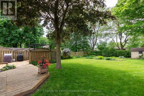 175 Burnside Drive, London, ON - Outdoor With Deck Patio Veranda With Backyard