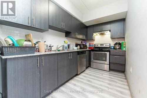 209F - 275 Larch Street, Waterloo, ON - Indoor Photo Showing Kitchen With Stainless Steel Kitchen