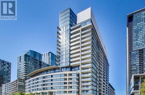 833 - 8 Telegram Mews, Toronto (Waterfront Communities), ON - Outdoor With Balcony With Facade