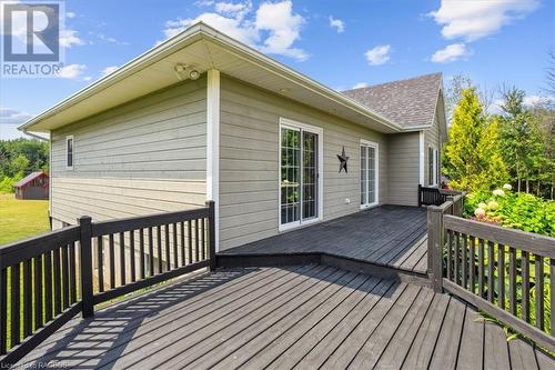 171 Pleasantview Road, Allenford, ON - Outdoor With Deck Patio Veranda With Exterior