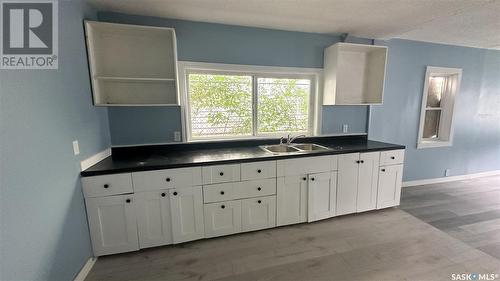 729 Elphinstone Street, Regina, SK - Indoor Photo Showing Kitchen With Double Sink