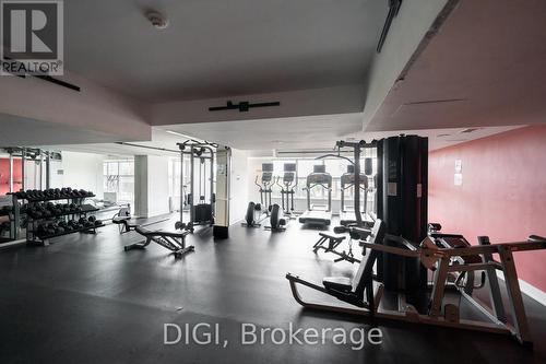 2302 - 59 East Liberty Street, Toronto (Niagara), ON - Indoor Photo Showing Gym Room