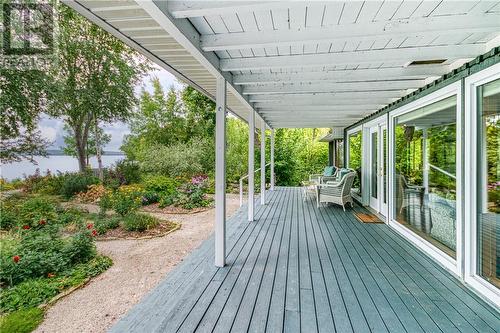 968 Robertson Road, Gore Bay, Manitoulin Island, ON - Outdoor With Deck Patio Veranda With Exterior