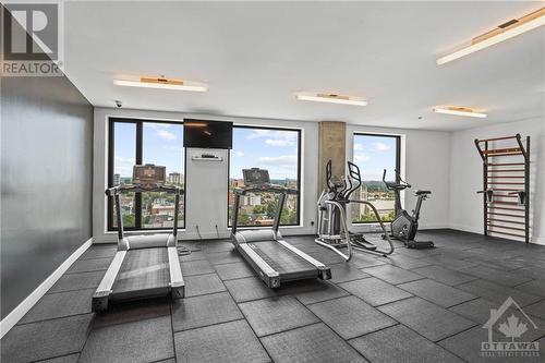 20 Daly Avenue Unit#2205, Ottawa, ON - Indoor Photo Showing Gym Room