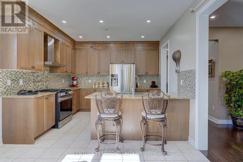 5 Beechmont Drive, Brampton, ON - Indoor Photo Showing Kitchen With Stainless Steel Kitchen With Upgraded Kitchen