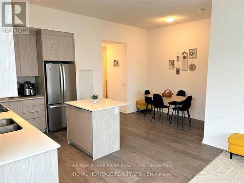 507 - 55 Duke Street W, Kitchener, ON - Indoor Photo Showing Kitchen With Stainless Steel Kitchen With Double Sink