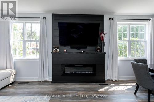 38 John Street, St. Thomas, ON - Indoor Photo Showing Living Room With Fireplace